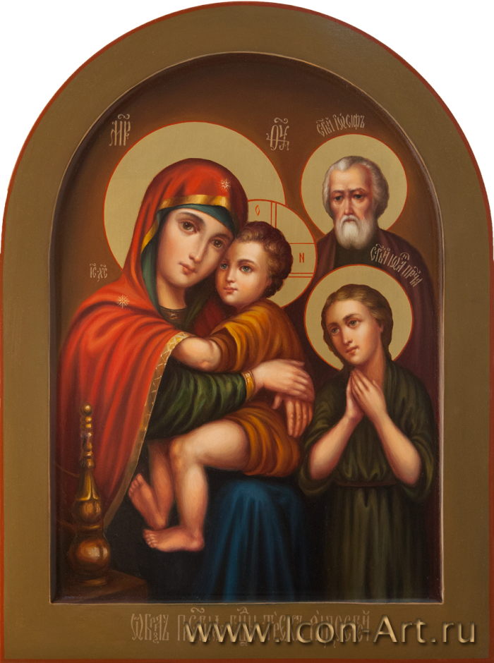 Читать три радости богородице. Икона трех радостей Пресвятой Богородицы. Образ Пресвятой Богородицы икона трех радостей. Икона трех радостей Рафаэля.