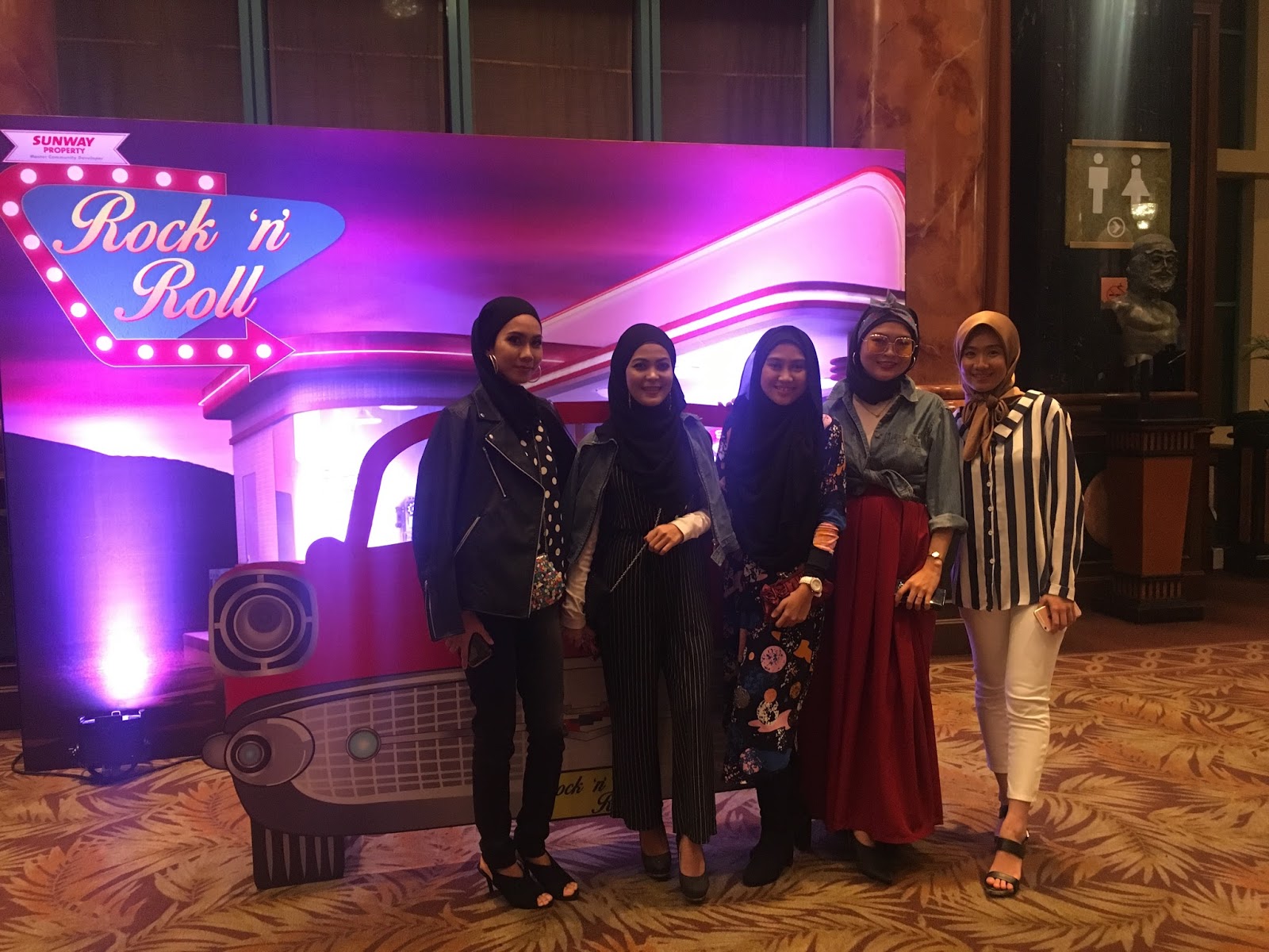 Company Annual Dinner Rock and Roll Theme (50's)