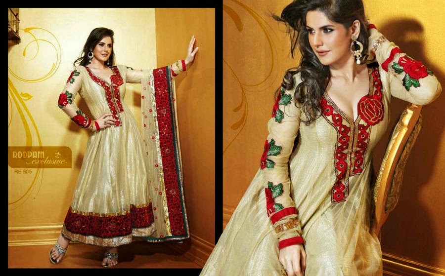 http://www.funmag.org/fashion-mag/fashion-apparel/zarine-khan-roopam-exclusive-churidar-suits/