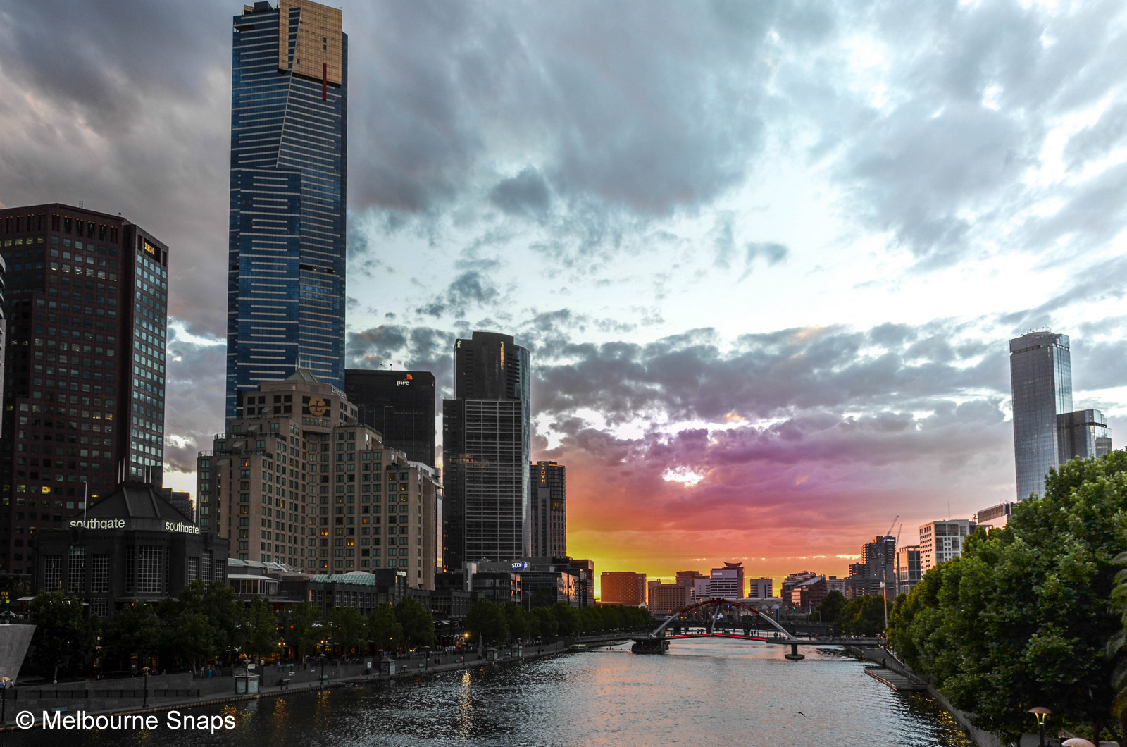 MELBOURNE.SNAPS: Melbourne Sunset