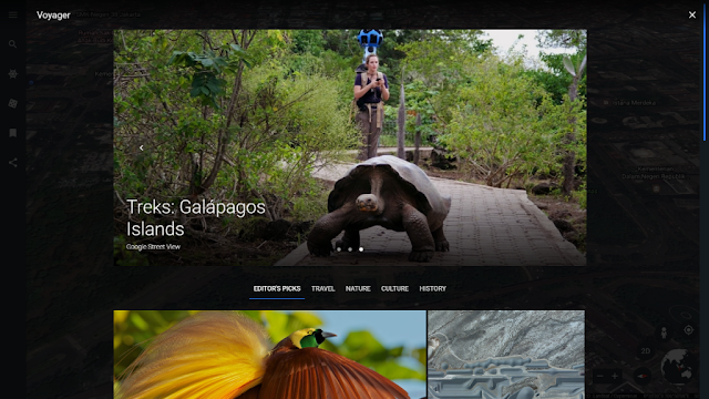 Desain baru Google Earth versi Web dan Android kini mendukung peta 3D Desain baru Google Earth versi Web dan Android kini mendukung peta 3D
