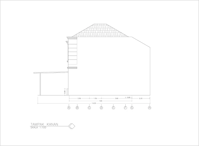 Tampak Autocad