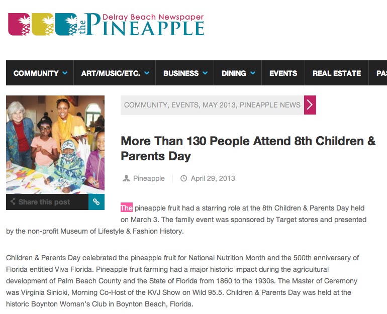 ActivistArtistA ActivistArtistA gets a mention in The Delray Beach