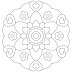 Best Free Easy Flower Mandala Designs Coloring Pages Library