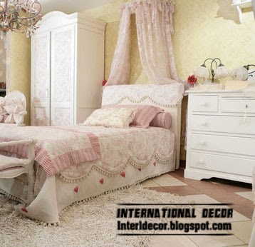canopy bed for classic girls room