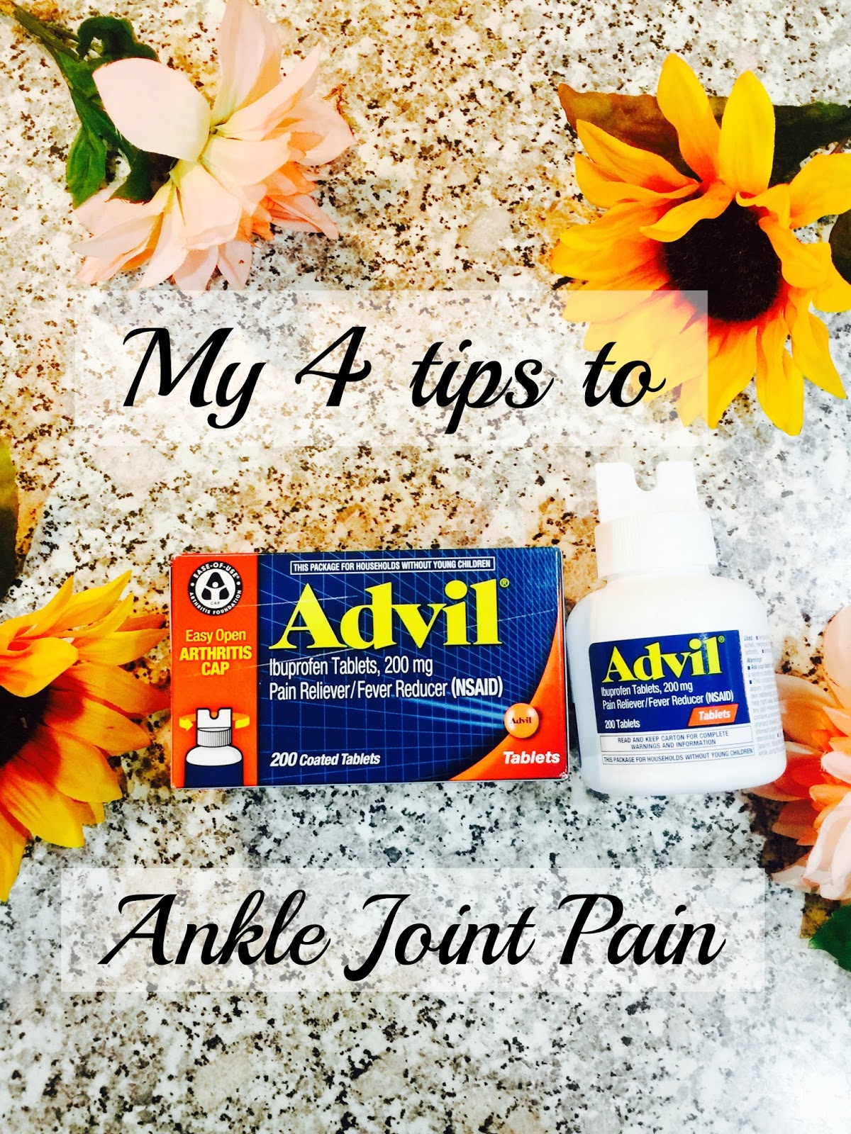 Love, Iris My 4 Tips for Ankle Joint Pain