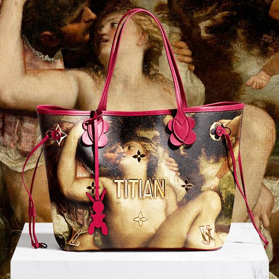 Louis Vuitton x Jeff Koons Handbags 2017 Ad Campaign  Jeff koons, Louis  vuitton bag neverfull, Louis vuitton