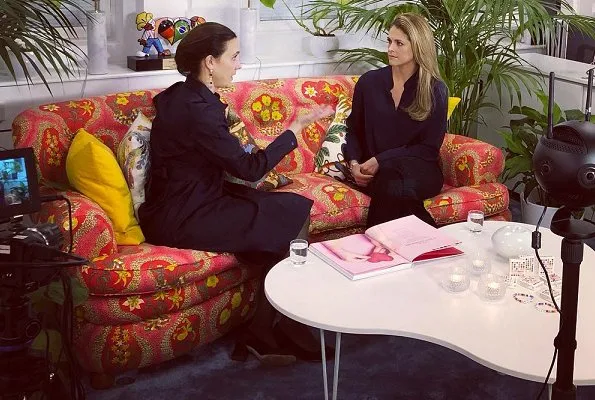 Princess Madeleine met with Secretary General of The World Childhood Foundation, Paula Guillet de Monthoux