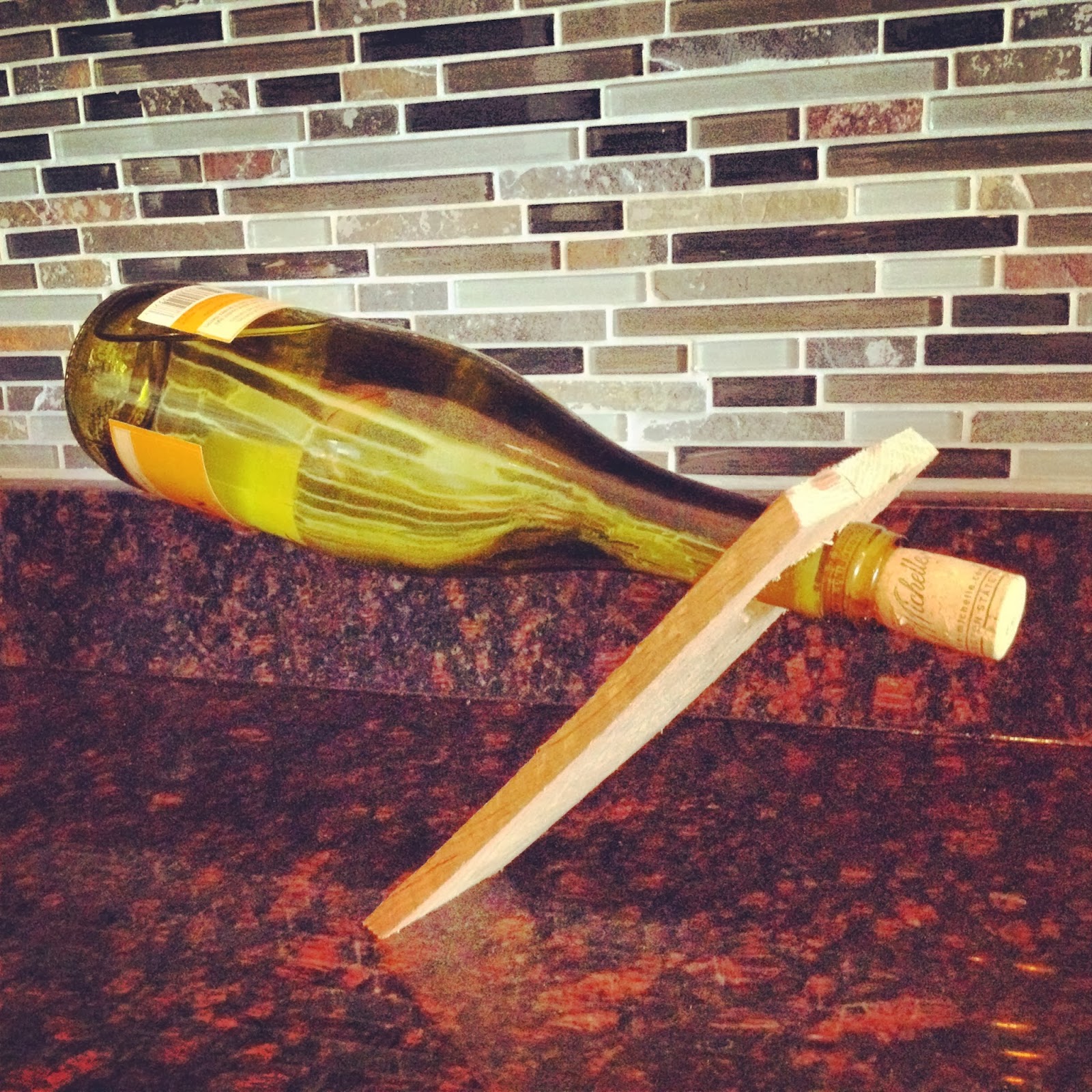 Pallets by Papa Balancing Wine Rack