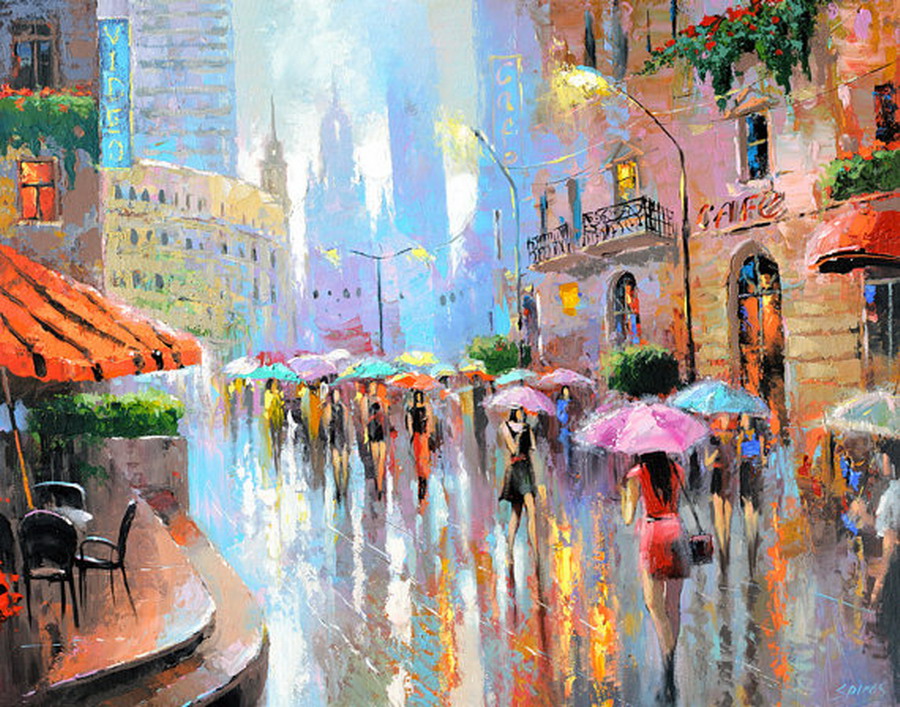 EL ARTE Y ACTIVIDAD CULTURAL: Bonitos Cuadros Modernos de (Selección