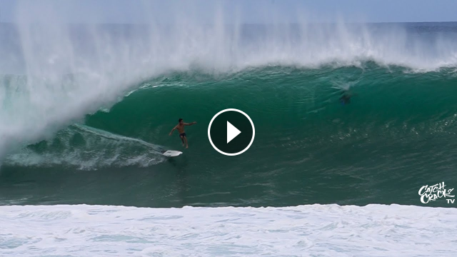 HEAVY PIPELINE Second Reef STILL Showing RAW FOOTAGE 2020