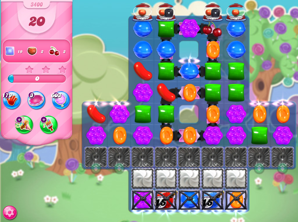 Candy Crush Saga level 3400 Candy Crush Saga level 3400