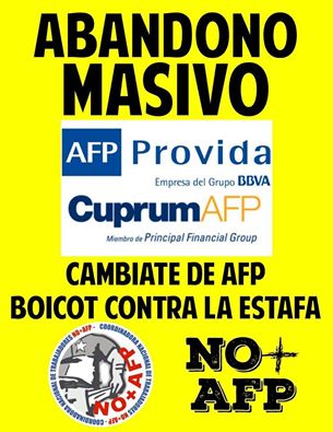 ABANDONO MASIVO NO + AFP