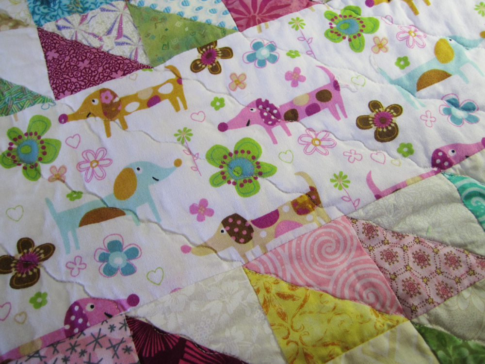 Marin & Colusa Quilting Blog Sewing Binding Strips Together With