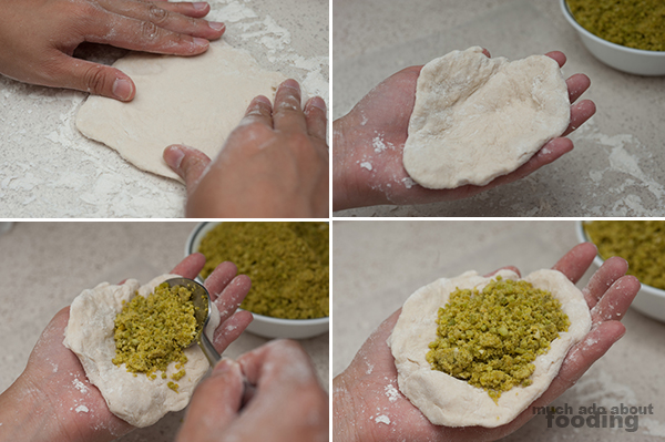 Test Kitchen - Dhal Puri Roti with Split Green Peas | Much Ado About ...