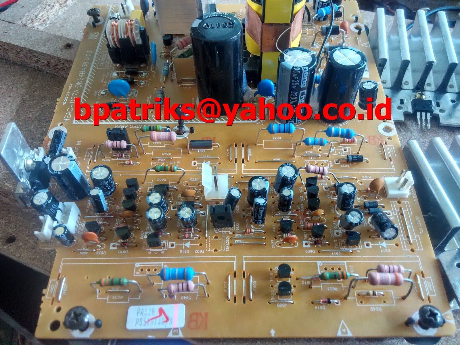 Cara Menganti Transistor Final Speaker Aktif Polytron CARA MENGANTI