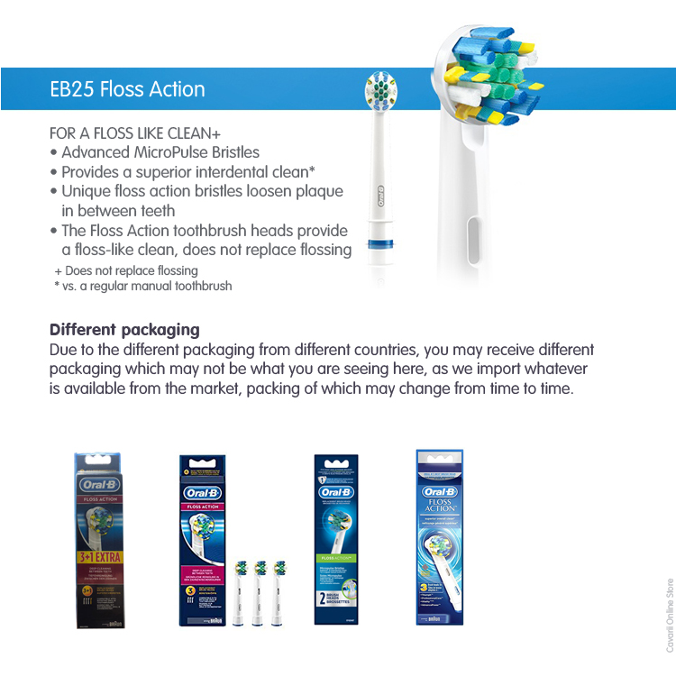 Comparing all the OralB DSeries electric toothbrush brush heads Ask
