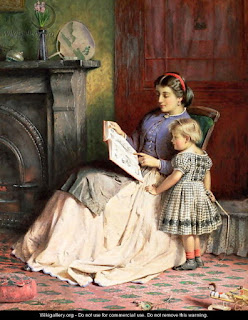 http://www.wikigallery.org/wiki/painting_203022/George-Goodwin-Kilburne/Mother-and-Daughter