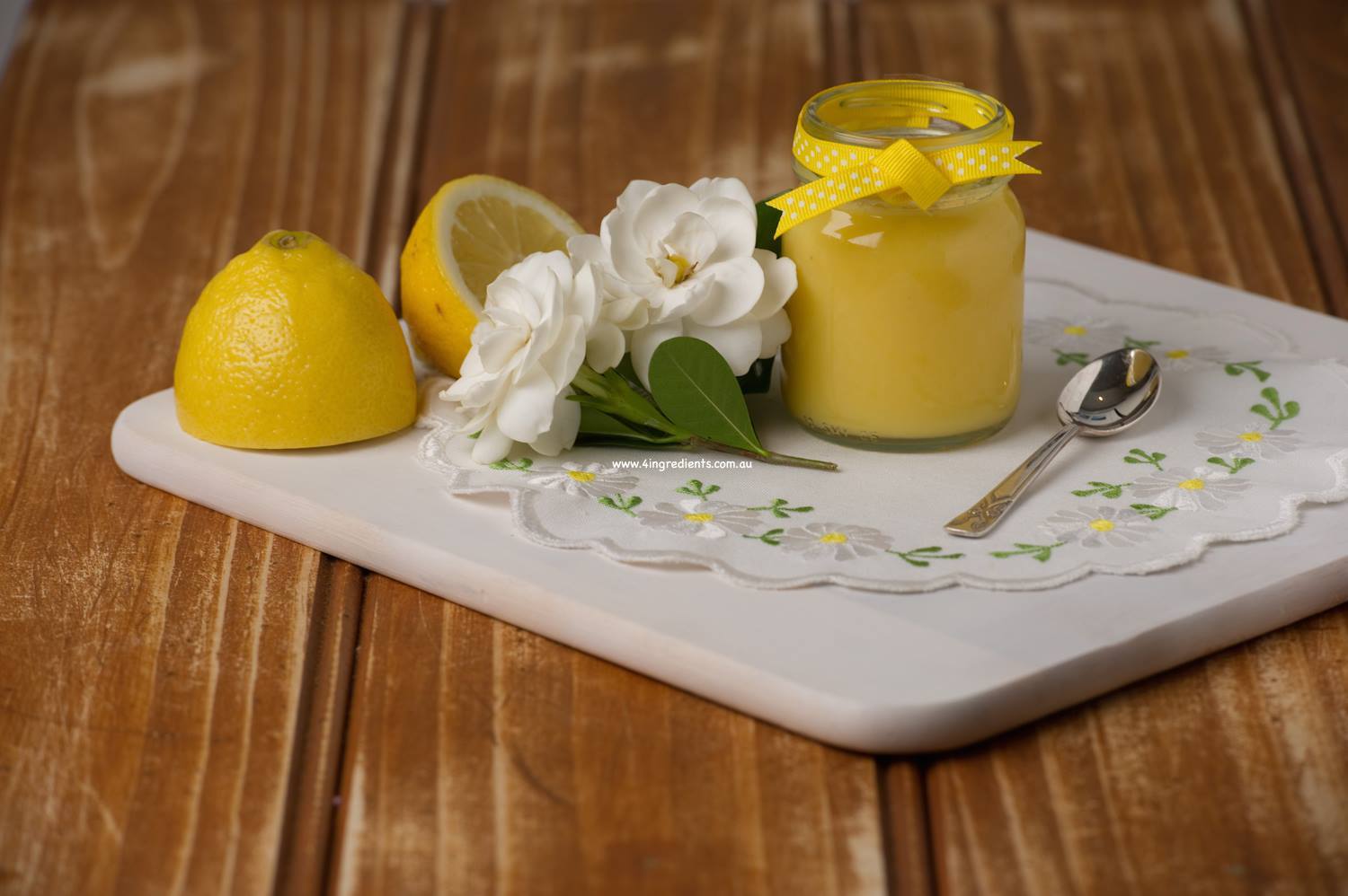 My Recipe BlogBook 4 Ingredients Lemon Butter