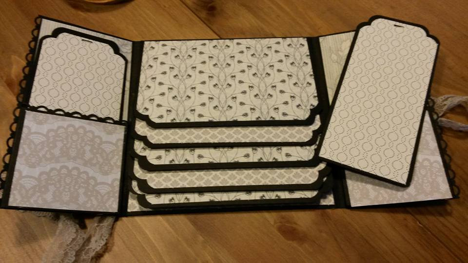 Claudie scrap scrap un mini album facile et rapide