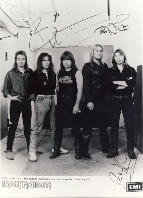 Η Αθήνα υποδέχεται τον  Σεπτέμβριο του  1988 τους Iron Maiden :