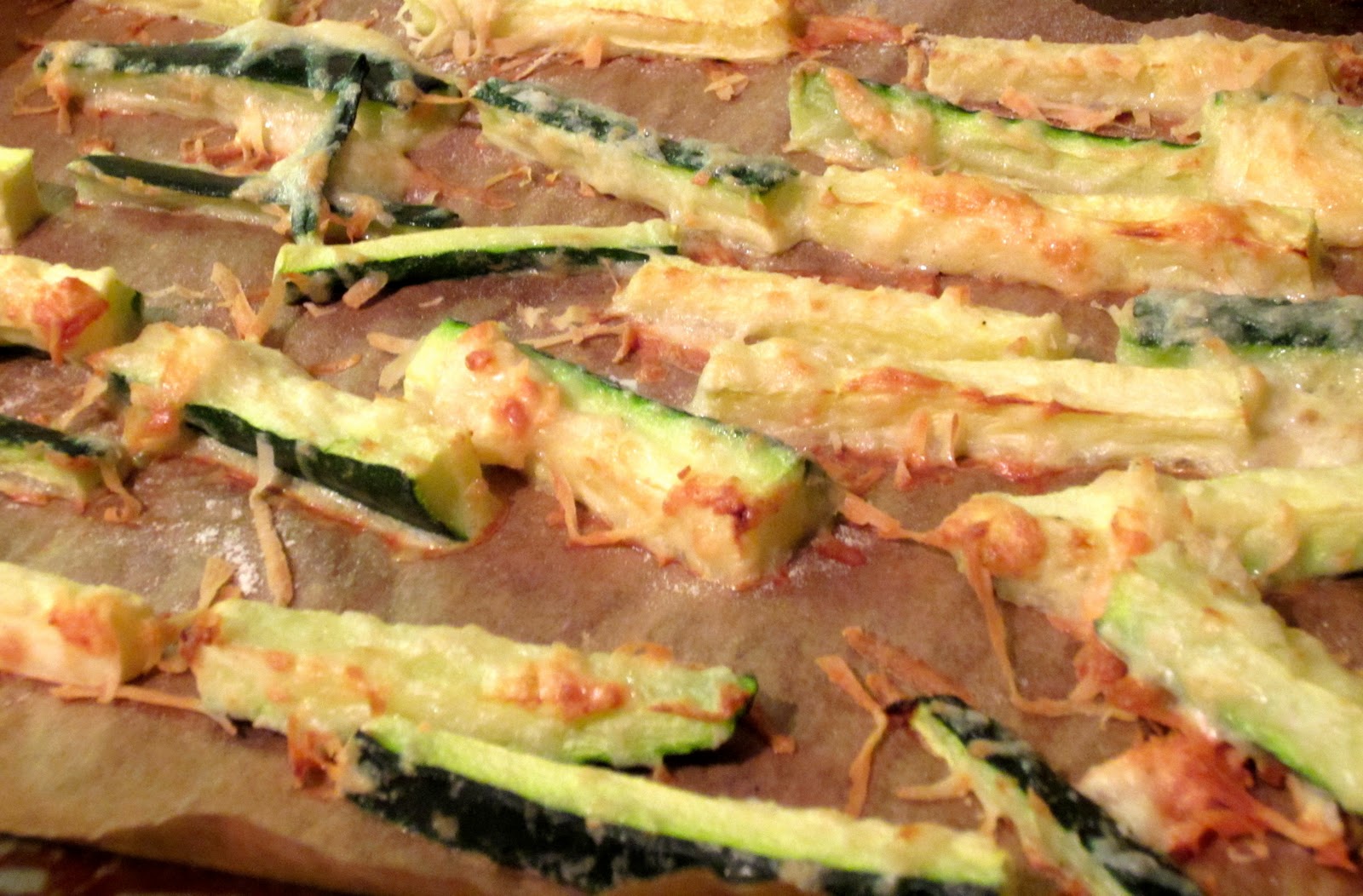 mamacook Roasted Courgette Chips for Babies and Toddlers