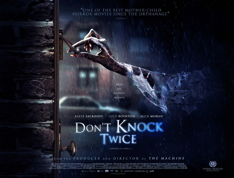 don't knock twice poster