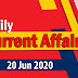 Kerala PSC Daily Malayalam Current Affairs 20 Jun 2020