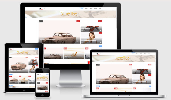 online store template