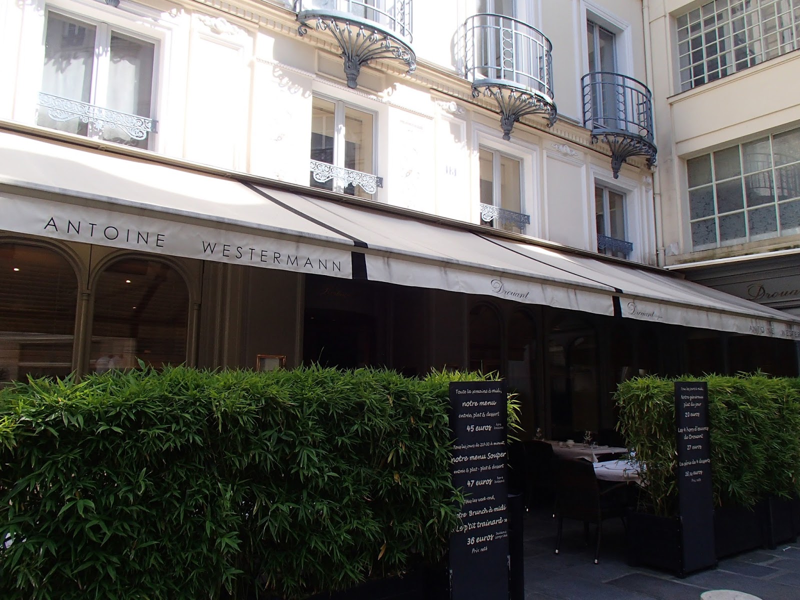 1 Rue De La Michodière 75002 Paris Vis ma vie à Paris: Chez Drouant, le restaurant du Goncourt