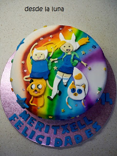 Tarta Adventura Time (tiempo De Aventura)
