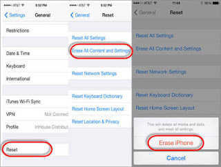 2 cara reset iphone