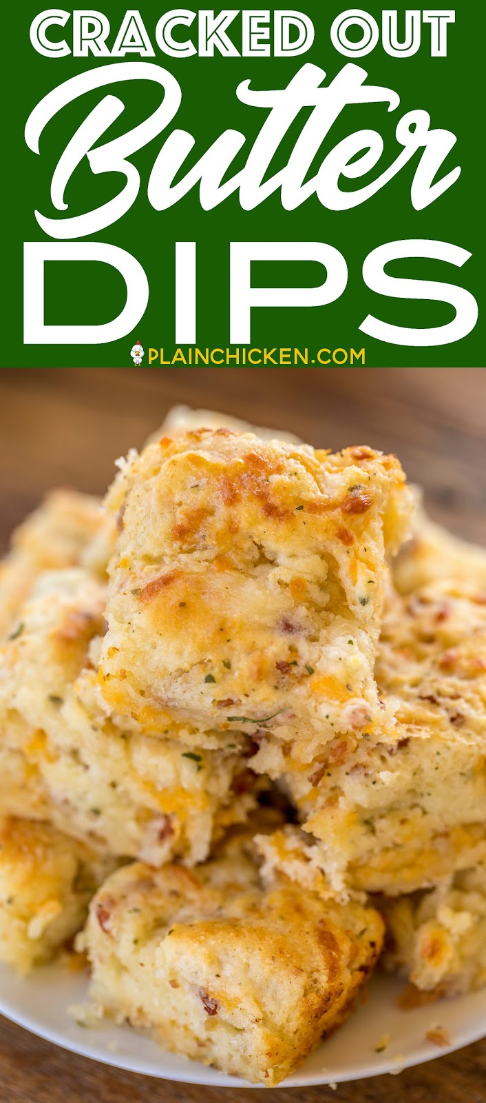 Cracked Out Butter Dips Plain Chicken®