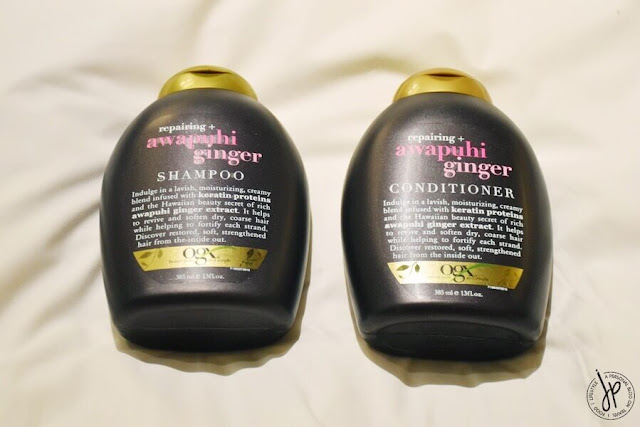 shampoo and conditioner bottles