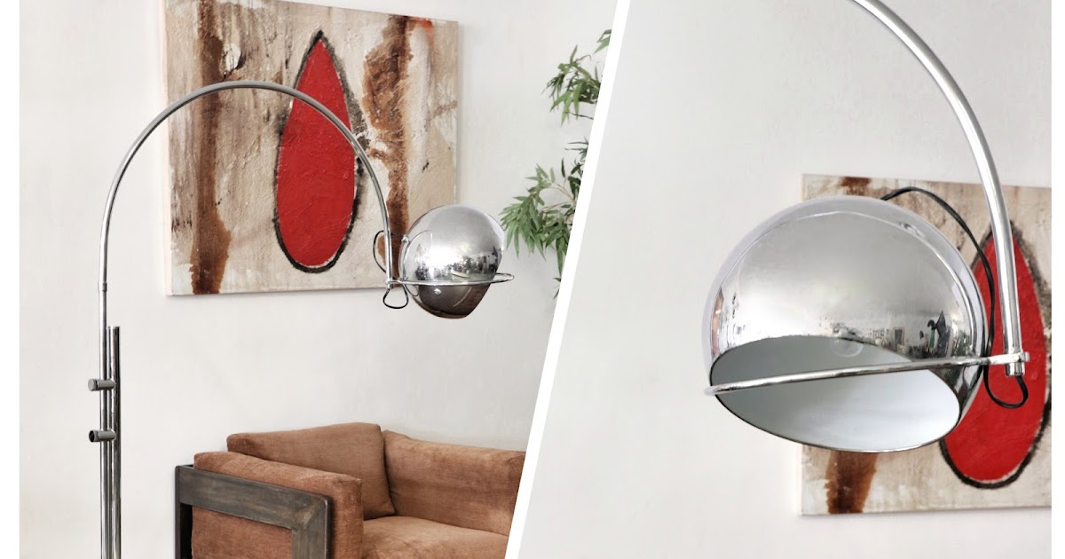 Lámpara de pie Mid-Century ~ Martina Vintage