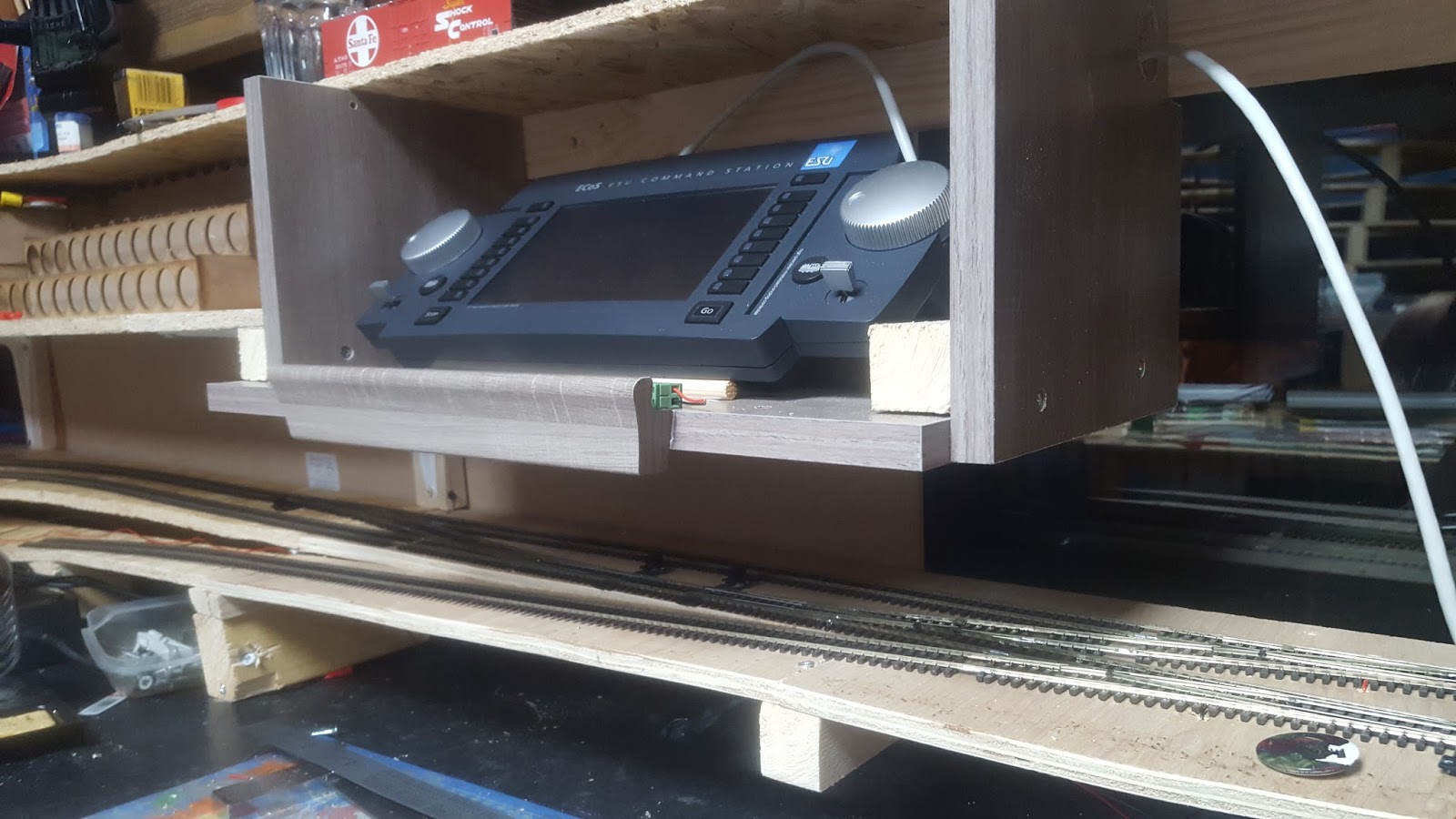 Lewis Lake Model Railroad Ecos DCC Control Box