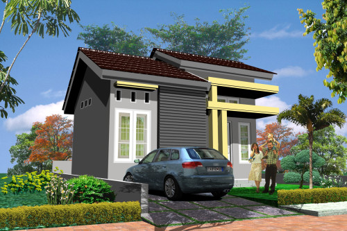 Desain Rumah Minimalis Modern 1 Lantai