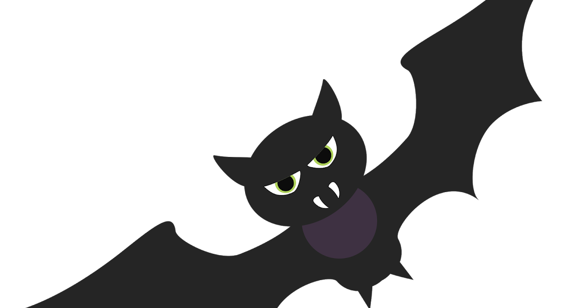 KRIKART Imágenes libres de derecho de autor: Murciélago halloween libre