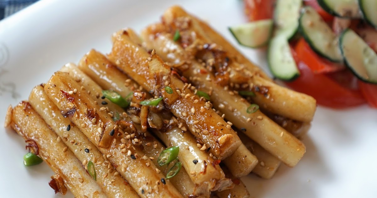 Cook Your Own Way!! Soy Honey Dukbokki (Korean rice sticks)