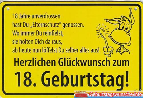 Muster gluckwunsche zum 18 geburtstag Beste Grüße 2019