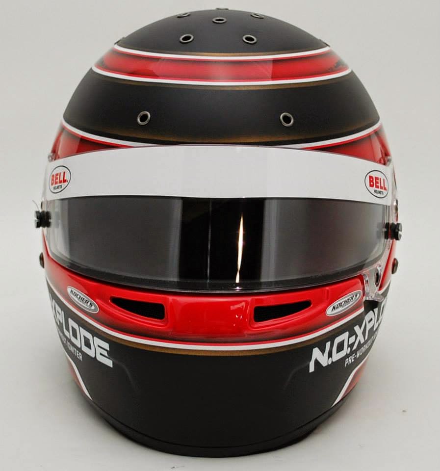 Racing Helmets Garage: Bell RS7 N.Piquet JR 2014 #2 by Kocher's Custom ...