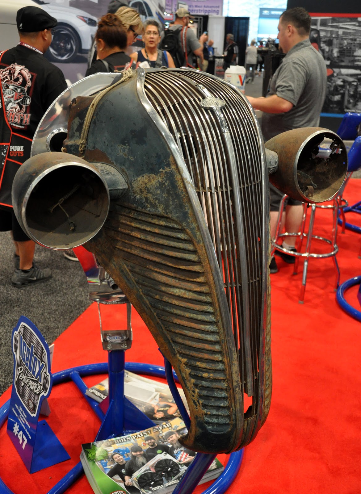 Just A Car Guy Icebox Performance booth had this group of 1920s and