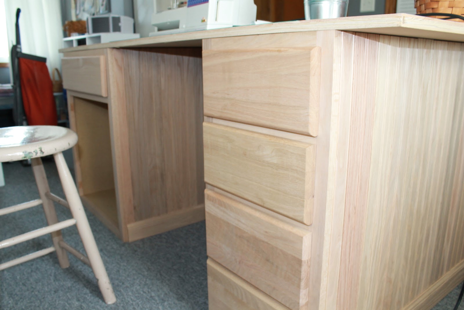 SunShine Sews...: Custom Sewing Table Progress