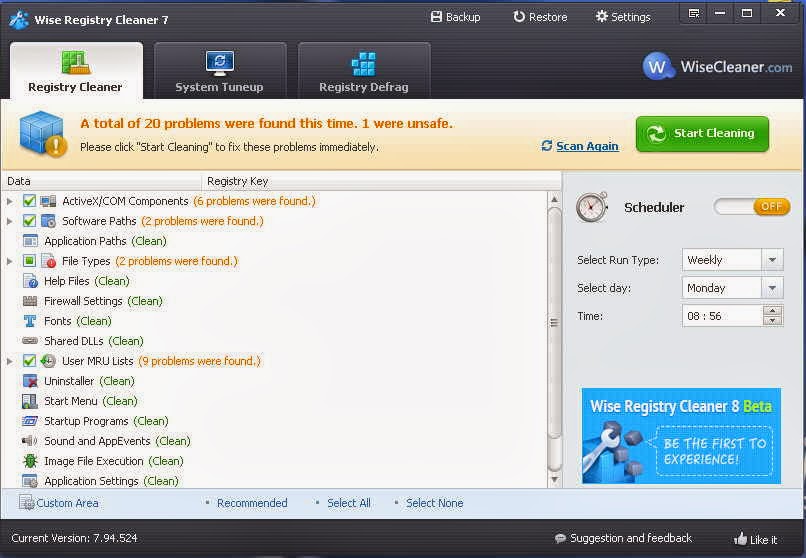 Tot ce iti doresti pentru sistemul tau de la wisecleaner.com ~ SimpluIT