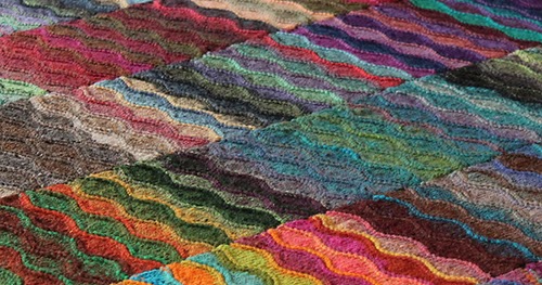 Daily Knitting Patterns: Lizard Ridge