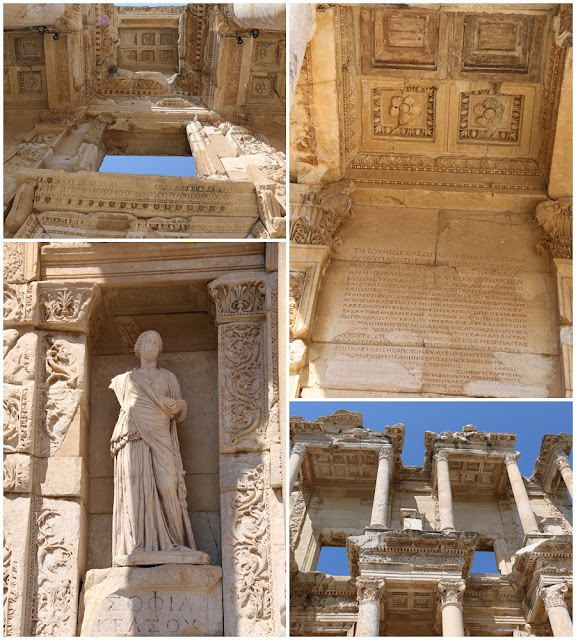 The characteristics or identities to represent Ephesus Ancient Building in Kusadasi, Turkey The characteristics or identities to represent Ephesus Ancient Building in Kusadasi, Turkey