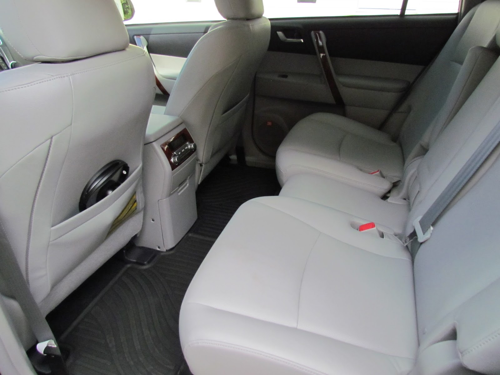 Leg Room In Toyota Highlander