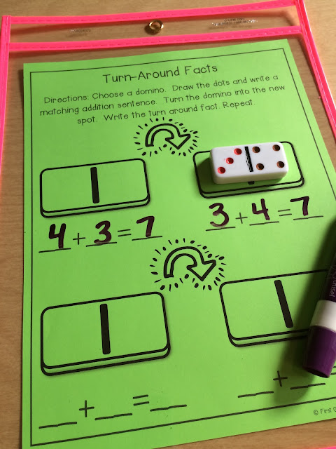 Math Mats for First Grade - First Grade Centers and More