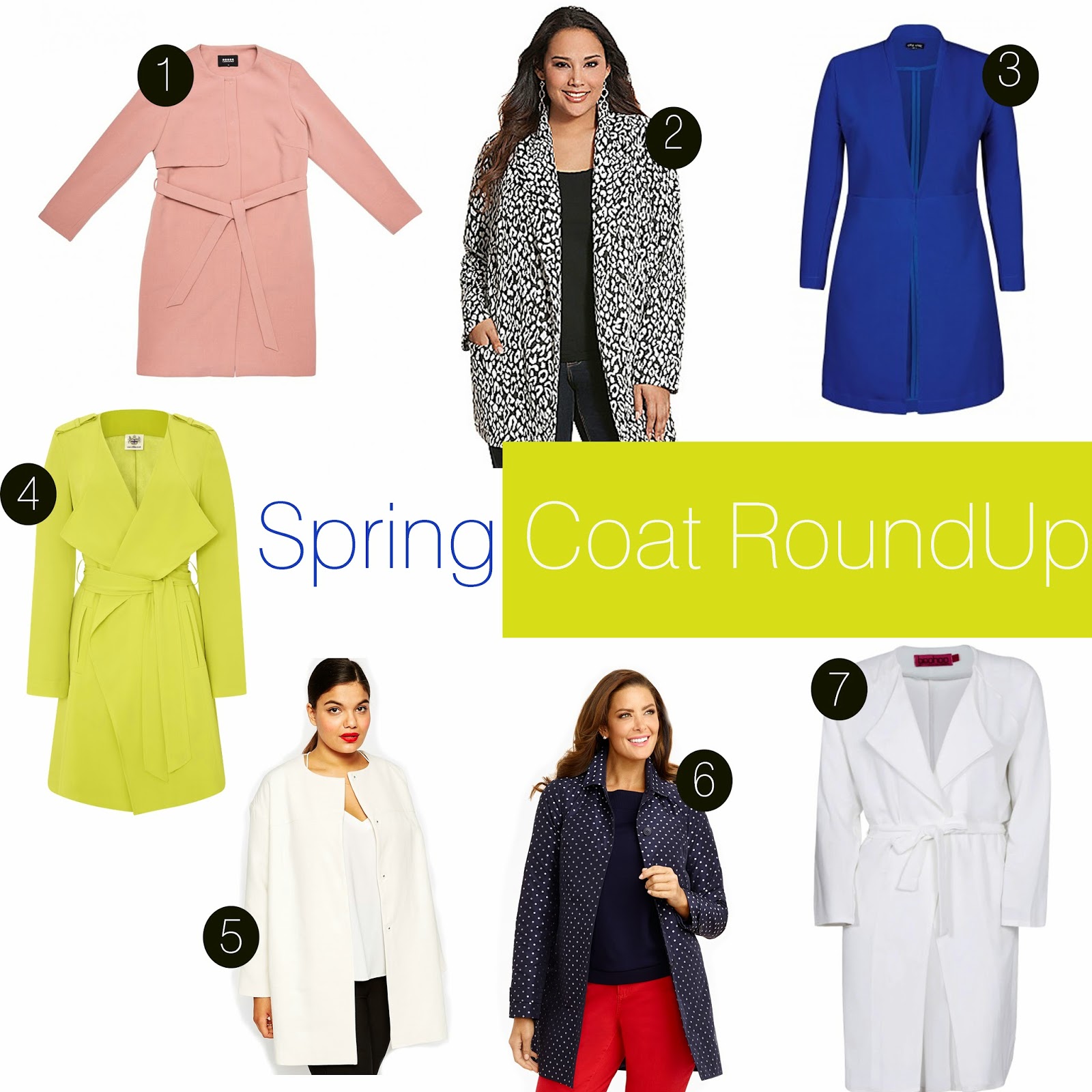 Plus Size Spring Coats