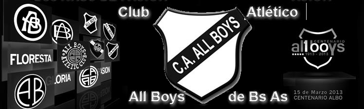 CLUBATLETICOALLBOYSDEBSAS - Sitio No Oficial del Club Atlético AllBoys - Argentina